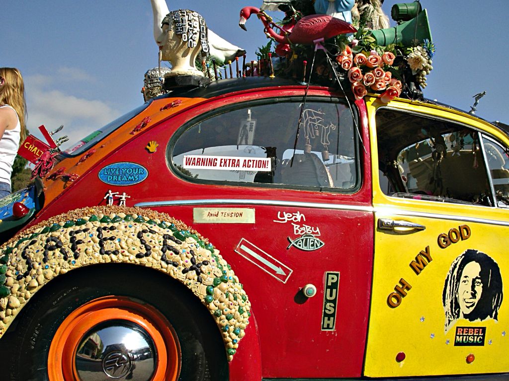 ‘Oh My God’ was Harrod Blank’s first art car. Ricardo Mendonça Ferreira/flickr